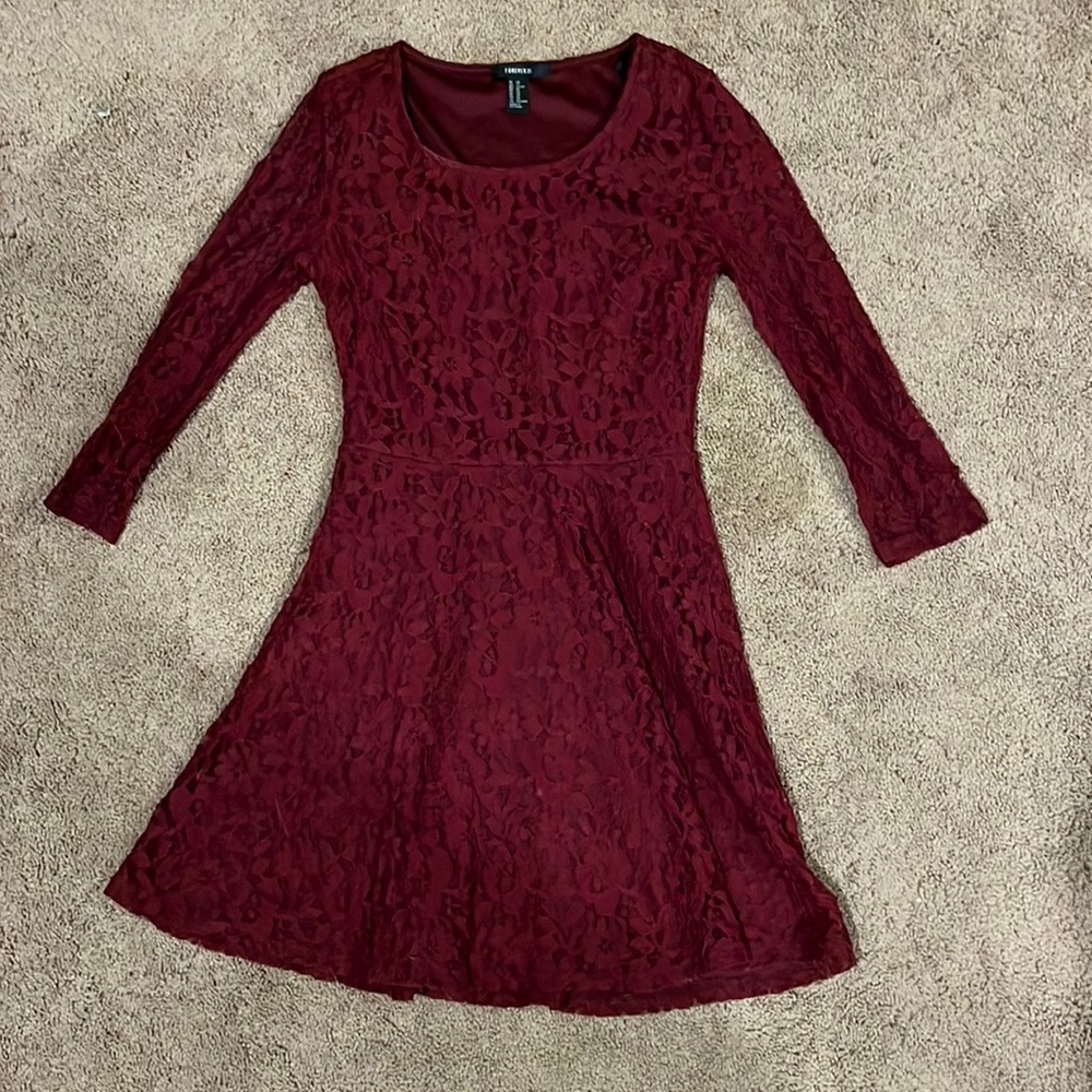Maroon dress for sale